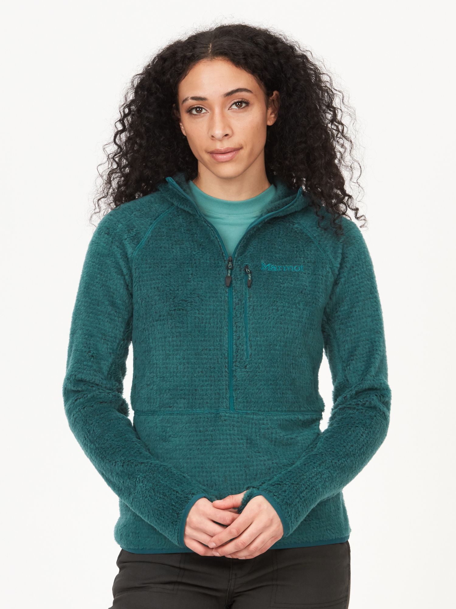 Women's Orsa Polartec® Wool 1/2-Zip Hoody | Marmot