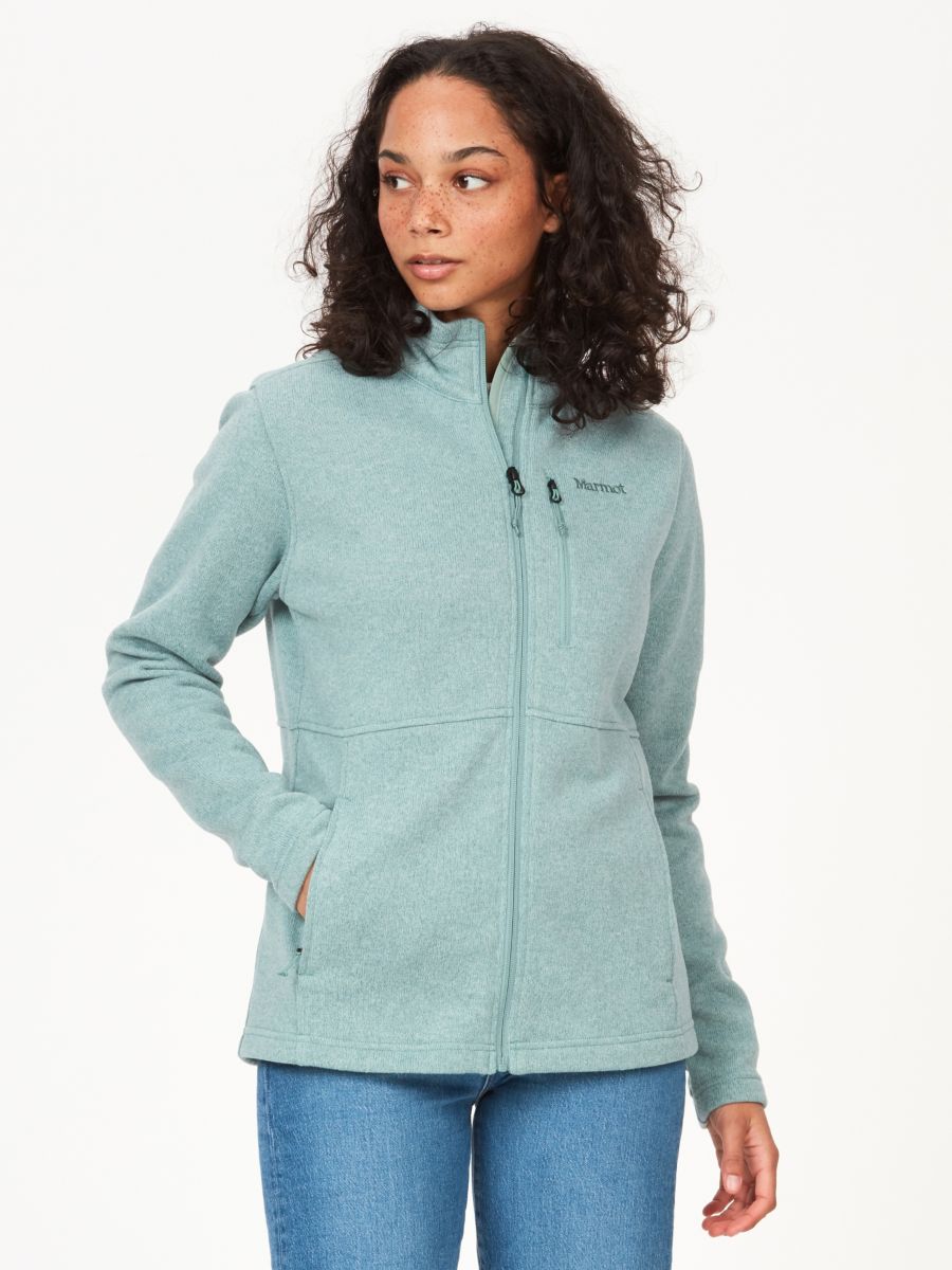 Full-Zip Fleece Jacket for Women