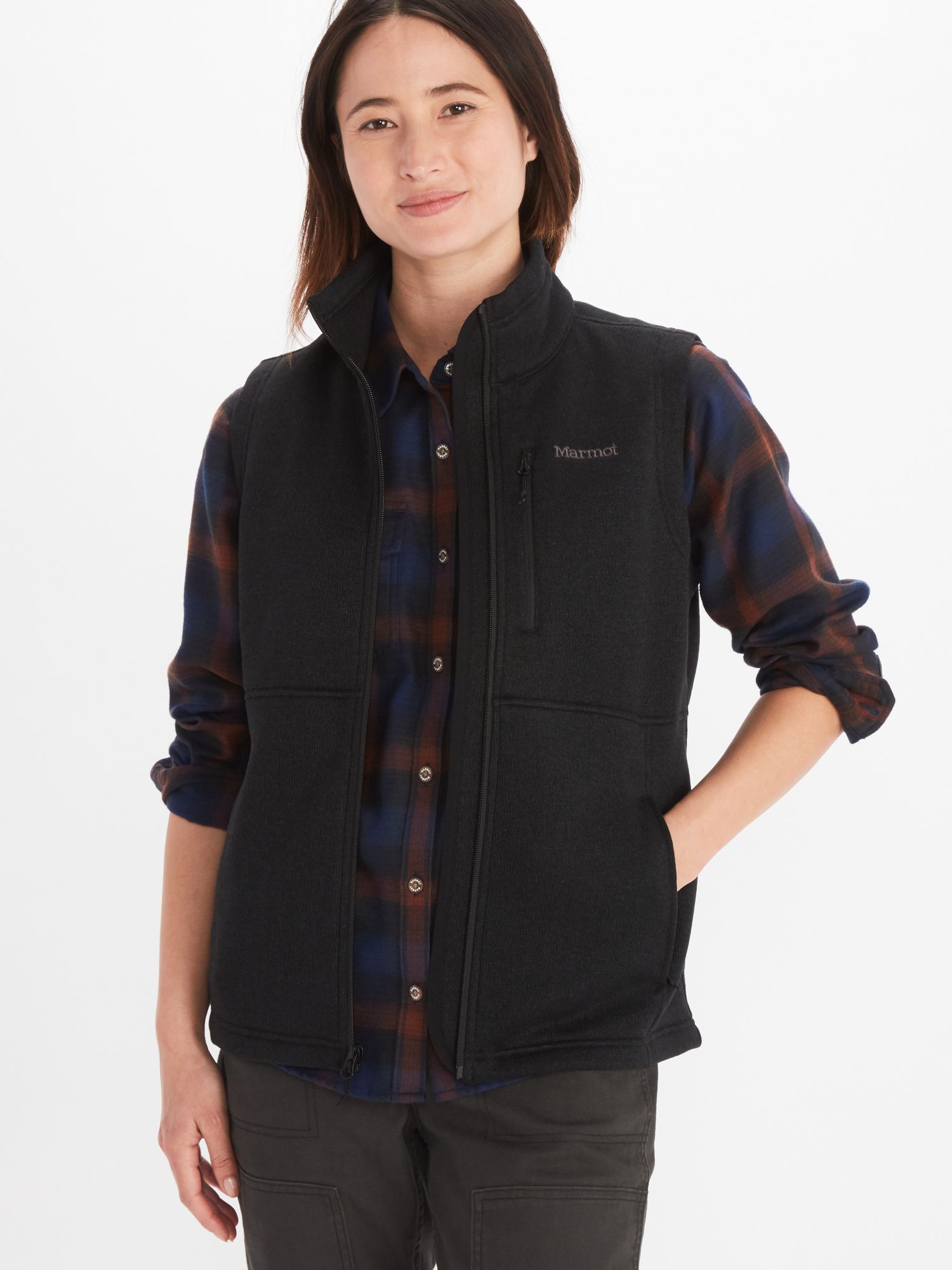 Marmot M14438 - Ladies Dropline Sweater Fleece Vest