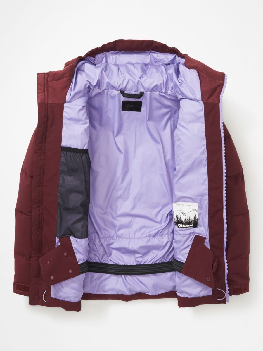 Purple best sale marmot jacket