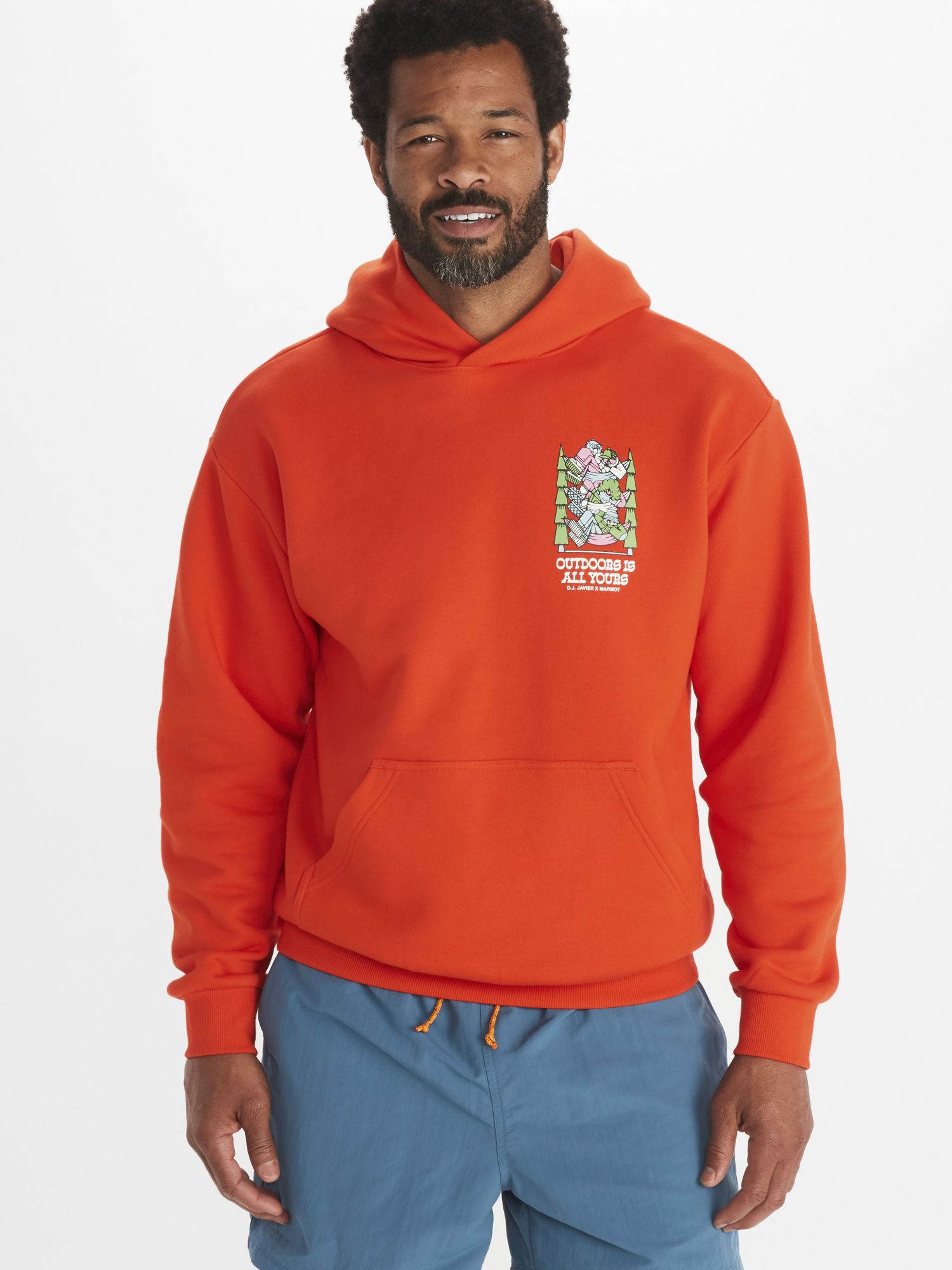 Men's Marmot x DJ Javier Outdoors Is All Yours Heavyweight Hoody | Marmot