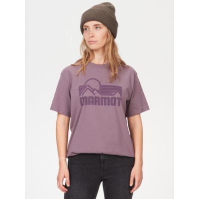 Marmot Windridge LS Womens Hiking T-Shirt - Getaway Blue - XL