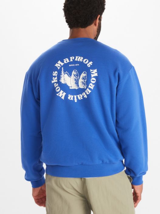 Men's Marmot Mountain Works Heavyweight Crew Sweatshirt