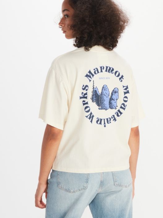 Women's Marmot Mountain Works Heavyweight Pocket Boxy Short-Sleeve T-Shirt