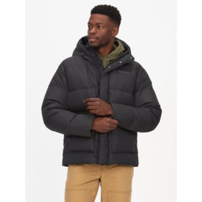 Marmot black puffer on sale jacket