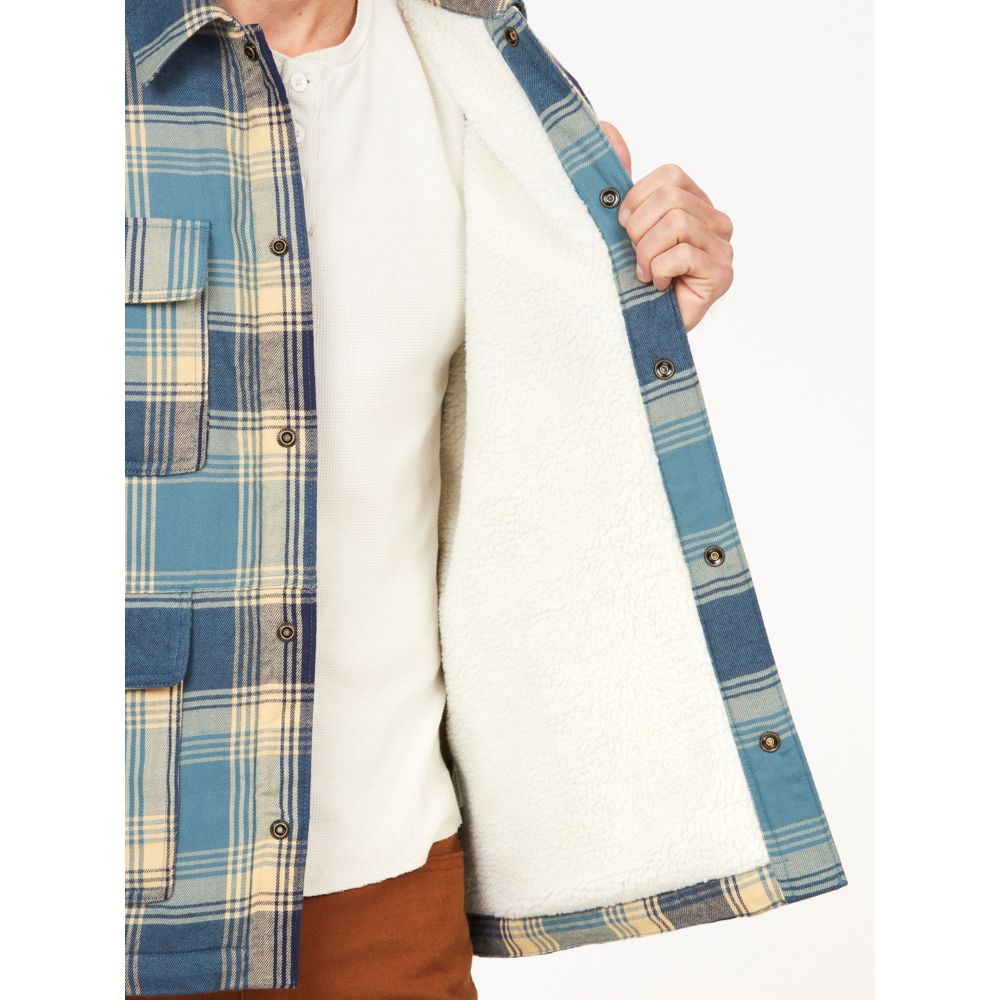 Marmot fleece cheap lined flannel