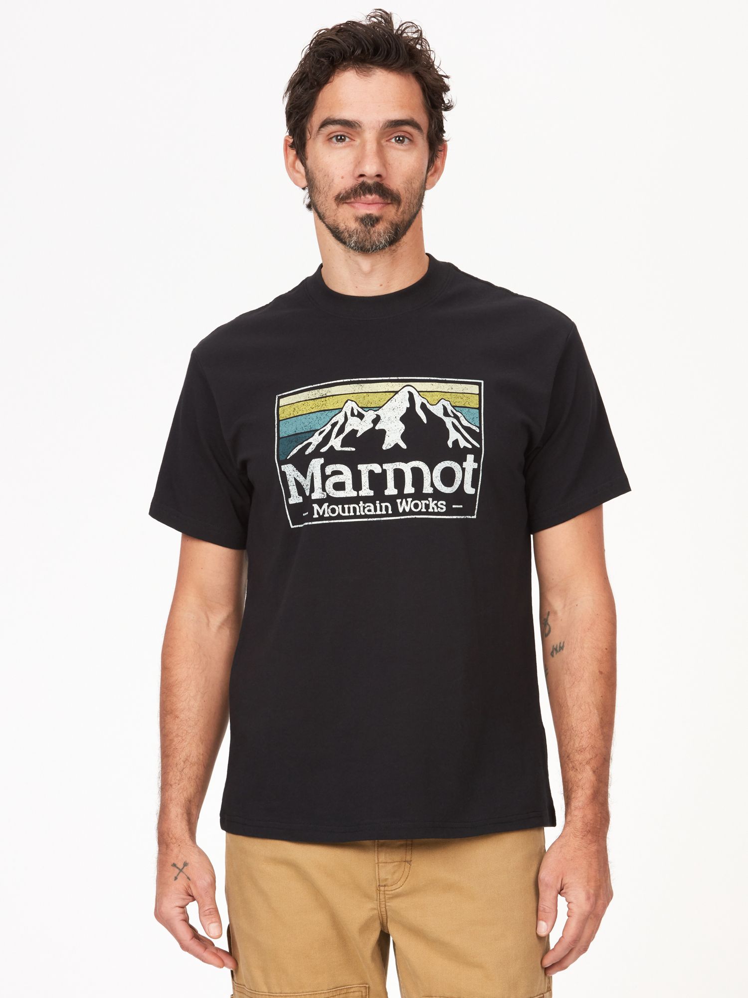 Men's Marmot Mountain Works Gradient Short-Sleeve T-Shirt | Marmot