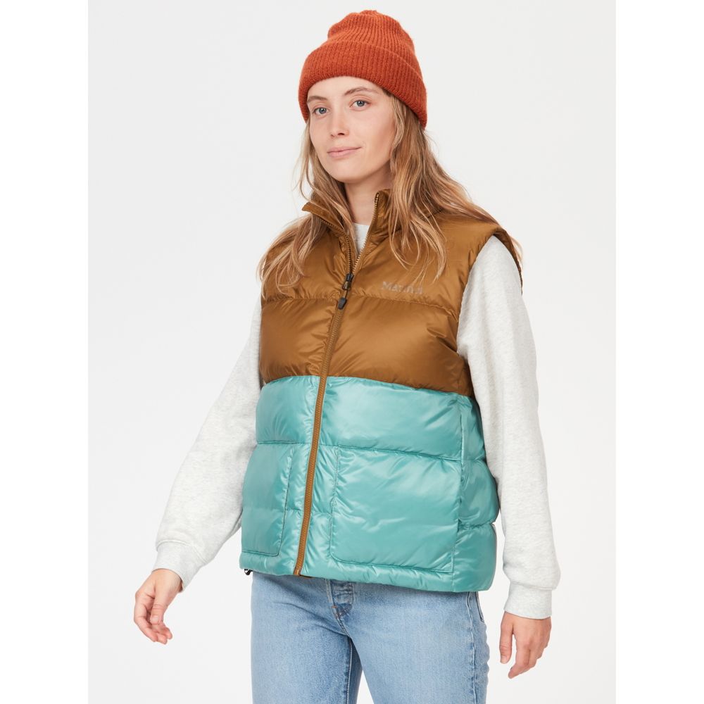 Marmot down store vest womens