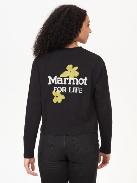 Women’s Flowers For Life Boxy Long-Sleeve T-Shirt