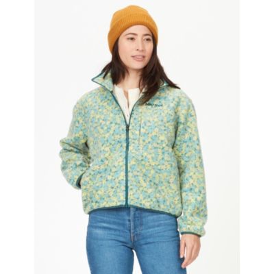 Women's Aros Printed Fleece Jacket