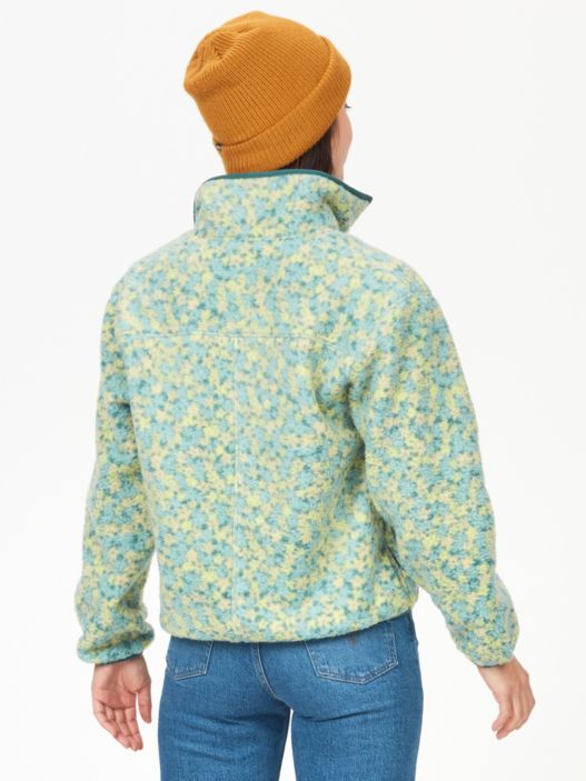 Women's Aros Printed Full-Zip Fleece Jacket