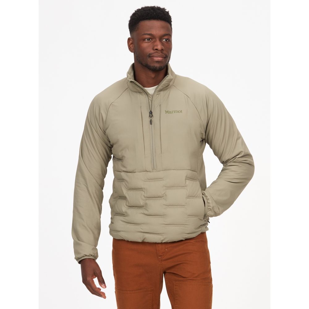 Marmot Men's WarmCube Active Alt HB 1/2 Zip-Medium Vetiver