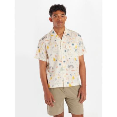 Men's Muir Camp Collar Novelty Short Sleeve Shirt