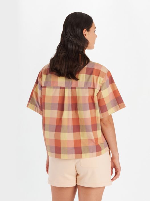 Women's Muir Camp Collar Novelty Short Sleeve Shirt