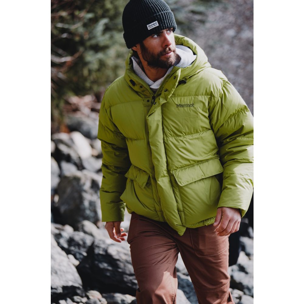 Marmot down outlet coat mens